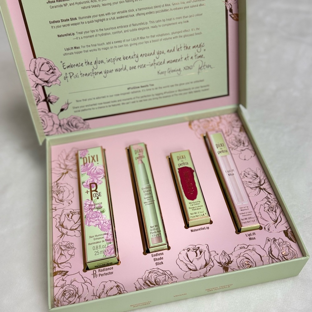 Pixi Radiant Rose Beauty Set